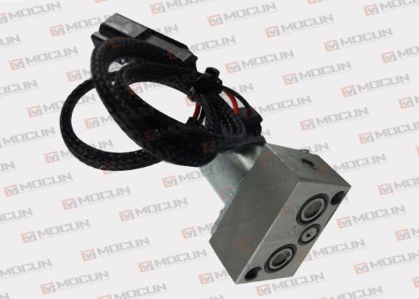 Válvula de solenoide diesel 24V da máquina escavadora, PC200 - 7 KOMATSU bombeie a parte 702 - 21 - 57400 do solenoide