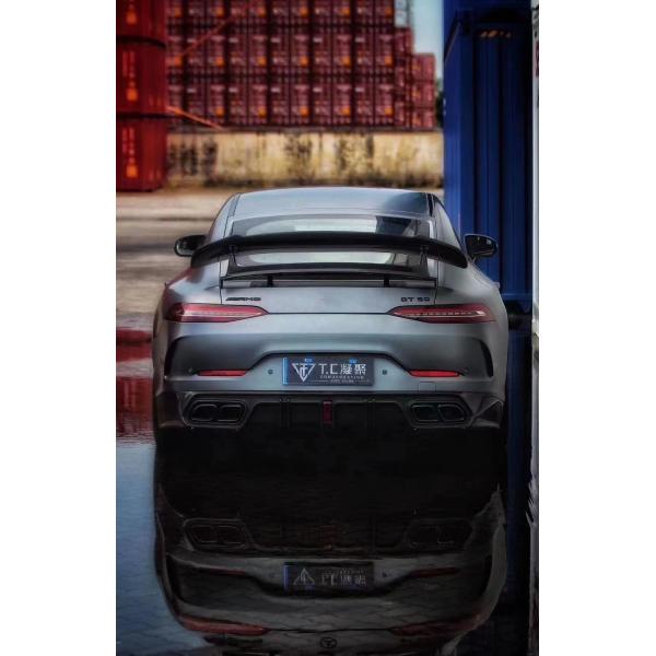 Pièces détachées pour Mercedes-Benz AMG GT50 GT53 Carrosserie en fibre de carbone GT50 GT53 Gt63 Diffuseur en fibre de carbone Spoiler en fibre de carbone