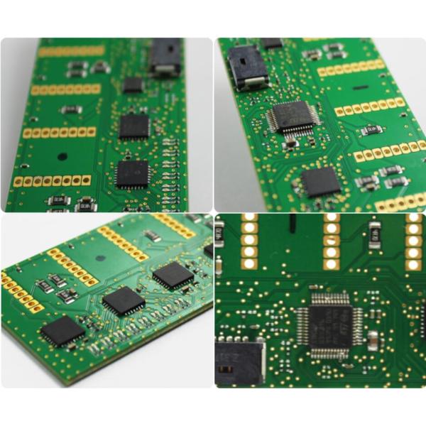 Aluminum Metal Core PCB HASL Lead Free 1OZ Copper Black Soldermask