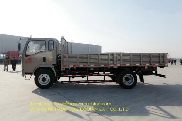 HOWO 4 Ton Light Duty Trucks 4x2 Right Hand Drive Truck Diesel Engine