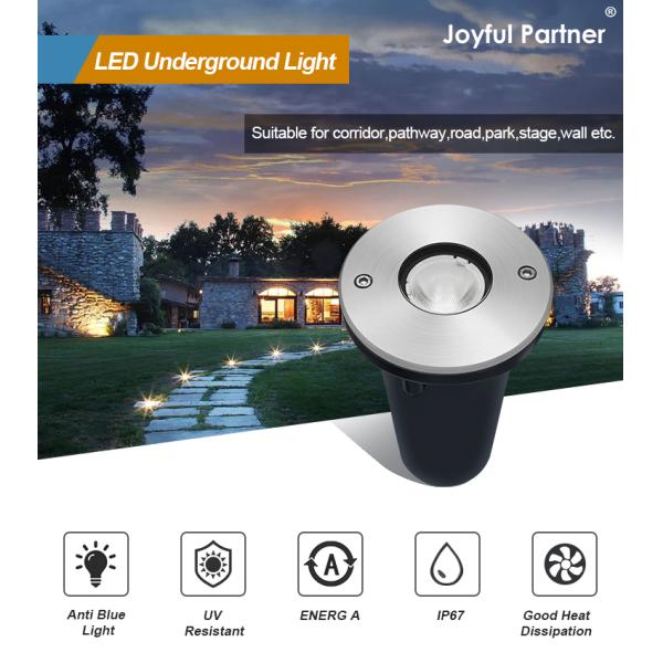 Светодиодная заземленная лампа Подпольный свет IP67 Внешний заземленный свет на палубе