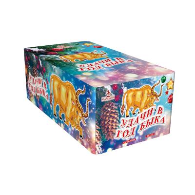 OEM 130 Shots Fireworks Cake Pyrotechnics For Wedding / Birthday