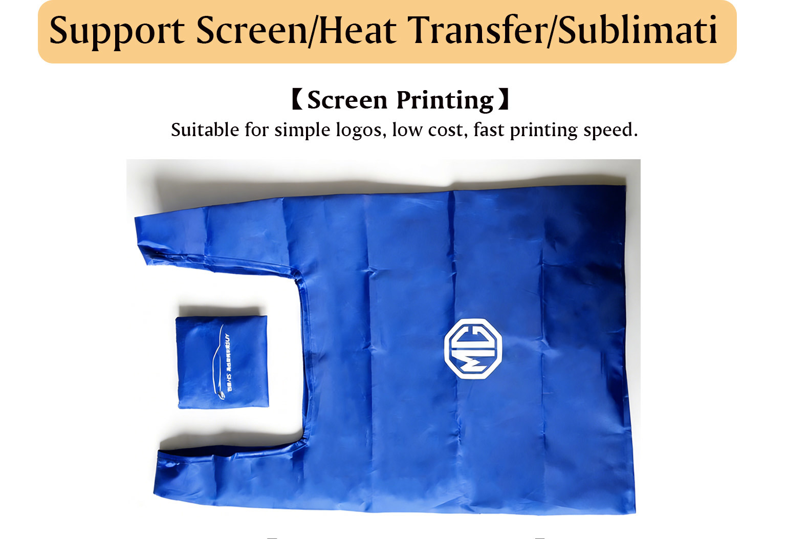 Custom Recycled Ripstop Tote – Foldable, Waterproof & Reusable Eco-Friendly Promotional Grocery Bag