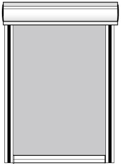 Remote Control Custom Electric Blinds Up And Down Synchronized Black Roller Blinds