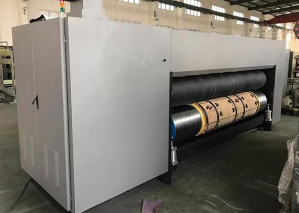 Continuous Rotary Die Cutting Machine For Corrugated Hot Stamping Customized Color