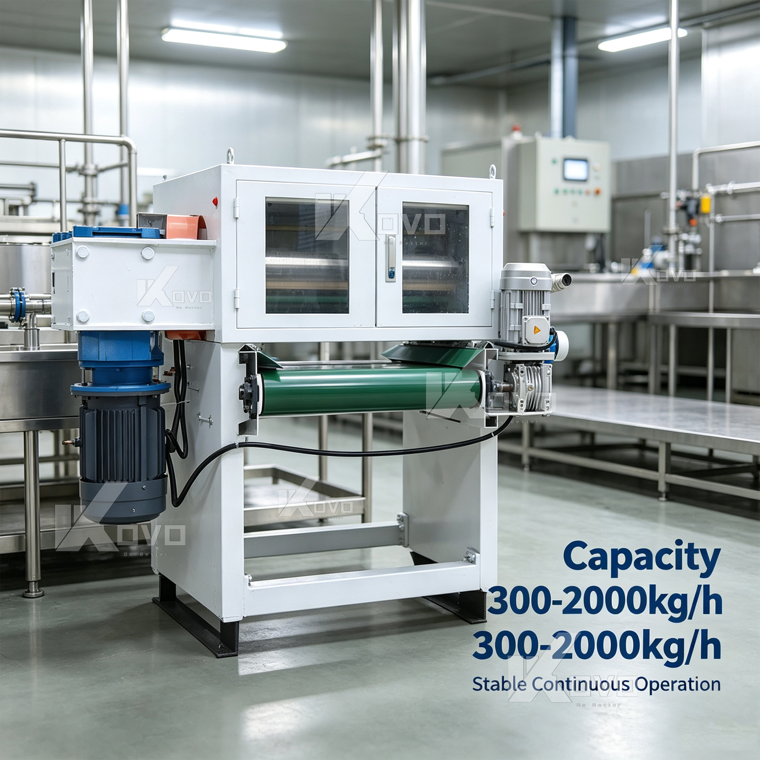 LOVO 304 Stainless Steel Continuous Saponification Unit — Cold Roll Drying System for Soap Noodle Production