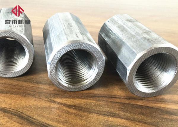1.75mm Pitch Rebar Joint Coupler , Construction Tool Stainless Steel Rod Couplings
