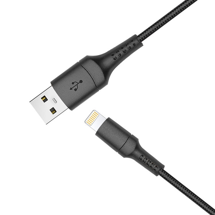 1m Lighting To Usb Cable Fast Charging Data Cable Nylon Braided