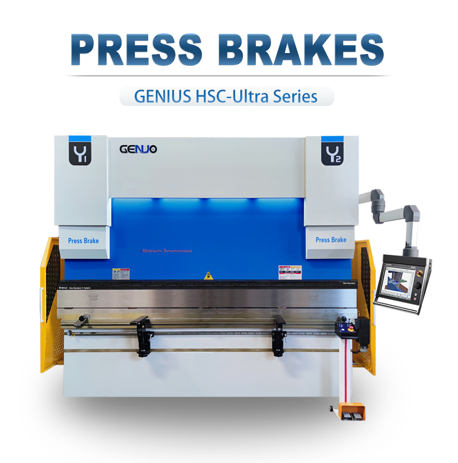 220V 380V 415V 440V Гидравлическая серво CNC прессовая тормозная машина Genius HSC Ultra