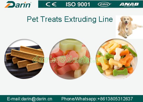 100kg/h High Capacity Dog Food Extruder Machine For Making Pet Snack