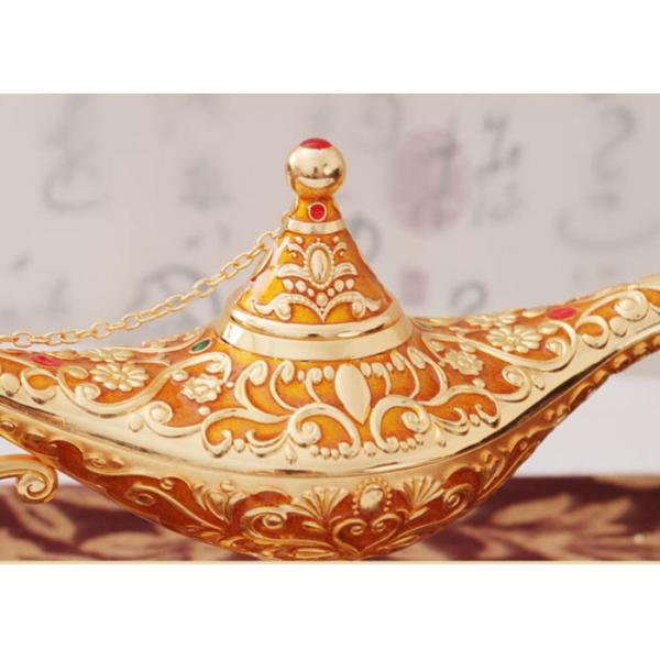 Metal Material Home Decorations Crafts Arab Cultural Commemorative Aladdin's Magic Lamp