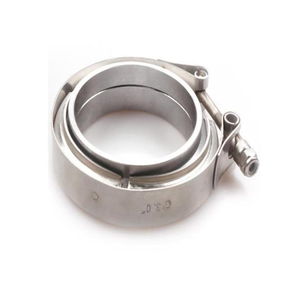 Quick Release Grooved 6 Inch Stainless Steel Exhaust Clamps