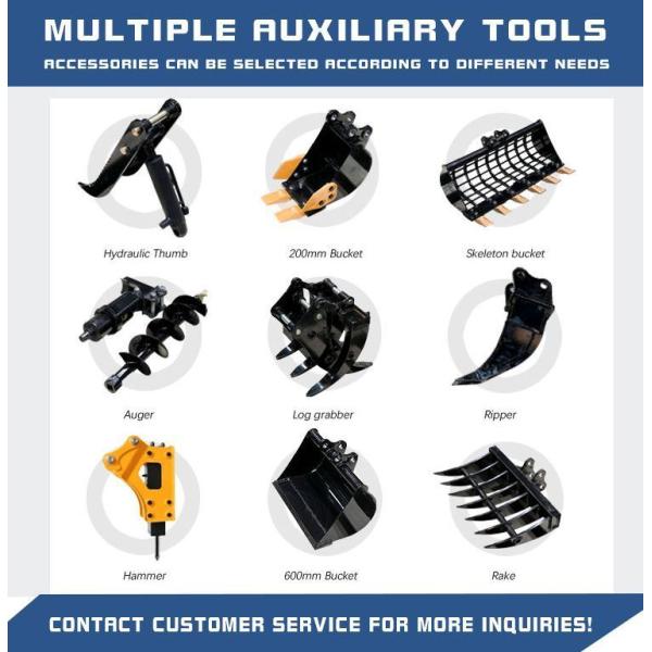 New Prices Chinese Small Digger Cheap Mini Excavator Hydraulic Price Excavators for Sale