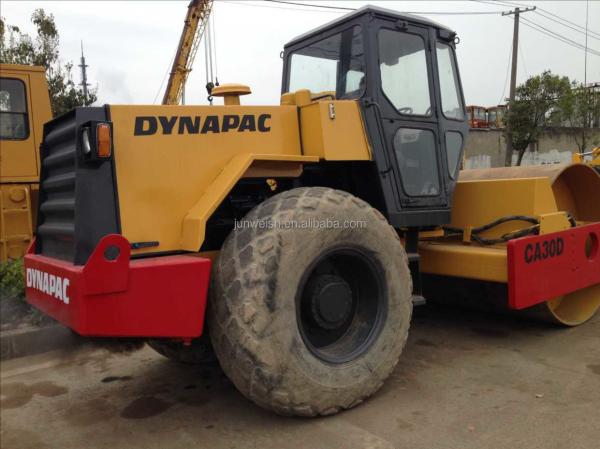 Used Dynapac CA30D Road Roller Compactor Machine with 30% Grade Ability and Affordable