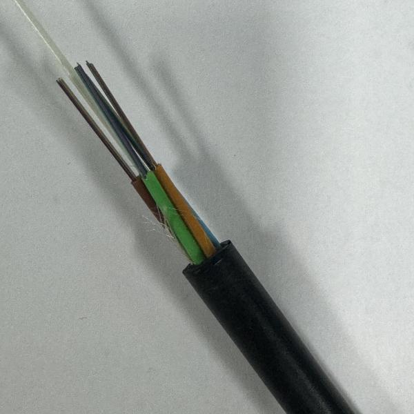 FRP Força Membro LSZH Camada Fibra Óptica GYFTZY cabo de fibra óptica exterior tubo solto enrolado