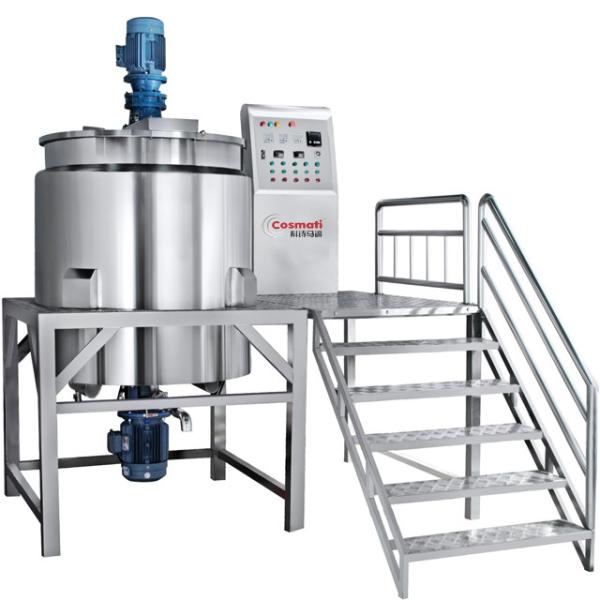 Stainless Steel Chemical Shampoo Mixing Tank Liquid Soap Detergent 300L-5000L