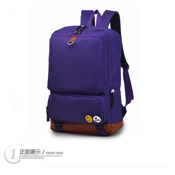 2016 new fashion shoulder bag cute female Korean students canvas bag backpack College Wind tide