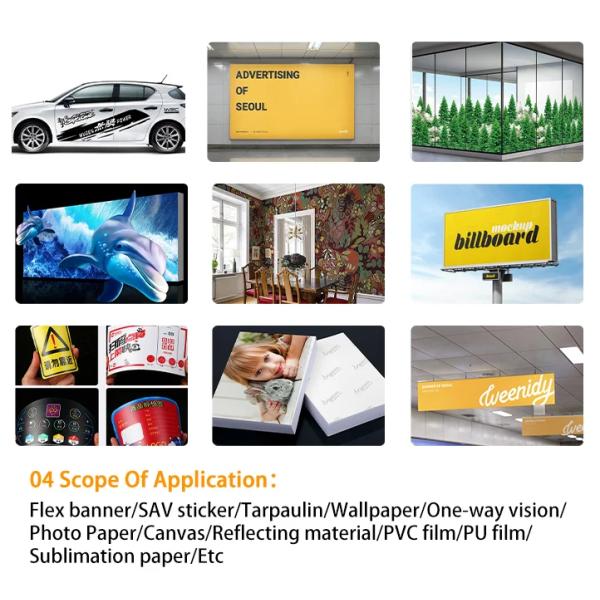 China Proveedor Nueva actualización Impresora de disolventes ecológicos de 1.8m