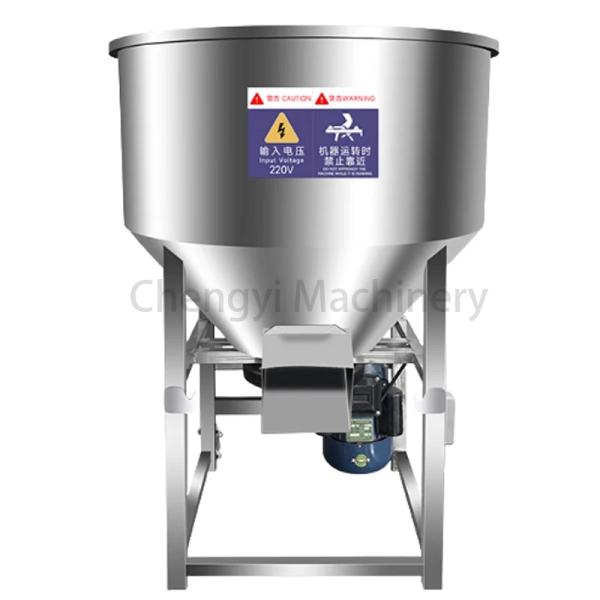 Stainless Steel Grain Feed Mixer Corrosion Resistant Feed Mixing Equipment