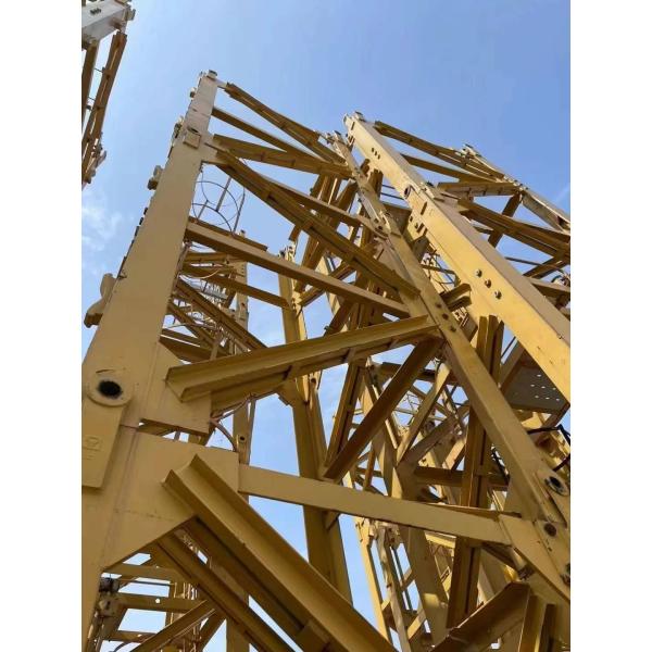 Traje XCMG Grão de Torre Usado Com 51 metros de altura de apoio livre 6515 Modelo 65m Jib