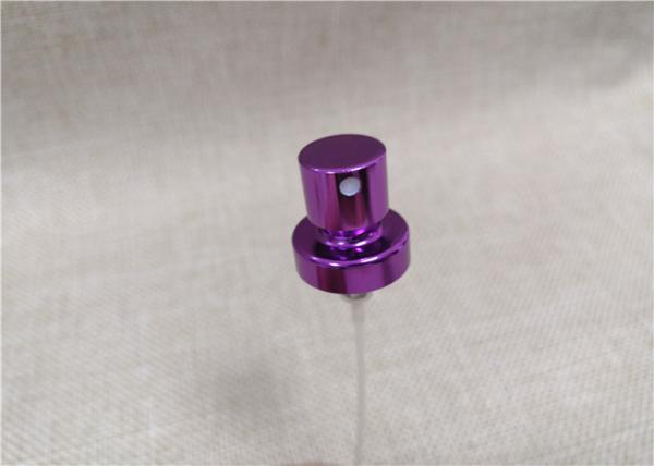 Purple Color PP Perfume Pump Sprayer Aluminium Material Eco Friendly