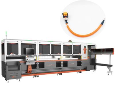0.5-0.7Mpa Wire Cut Strip Crimp Machine , Multipurpose Terminal Crimping Machine