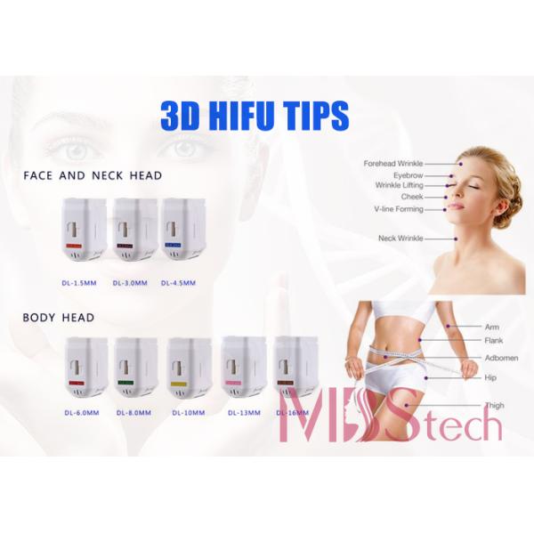 Cuerpo facial del balneario de la belleza que levanta 12 líneas máquina de 3D HIFU RF