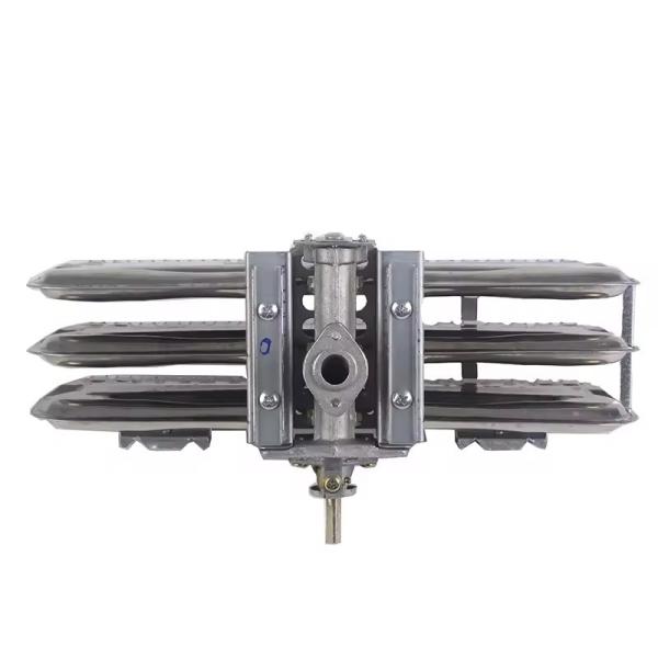 90mm / 110mm Gas Water Heater Spare Parts Stainless Steel Fire Row Gas Burner