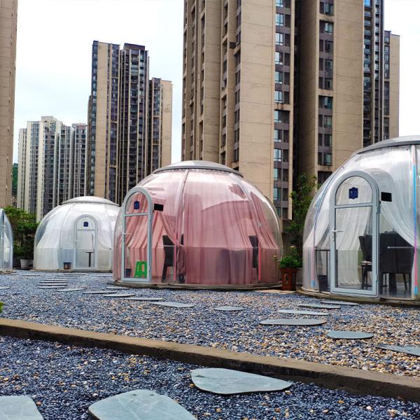 Transparent pc Panoramic Star Room Homestay Hotel net Red Bubble House awning outdoor tent