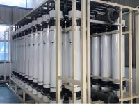 Système d'ultrafiltration SS304/PVC avec 80% de récupération et 99,99% d'élimination de SS