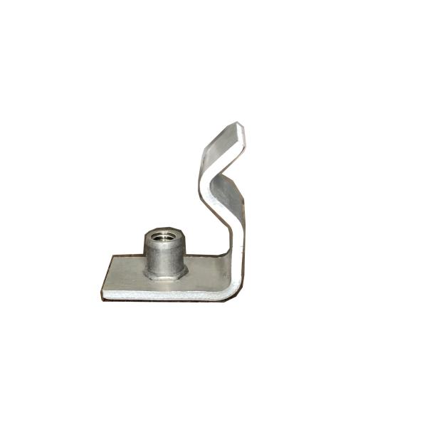 Stainless Steel Furniture Bracket , OEM Stamping Bending Brackets With Nut