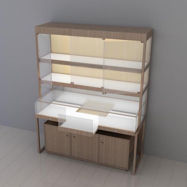 Lockable Showcase Display Cabinet for Toys Medals and Cosmetic Jewelry 1800*1800*2000