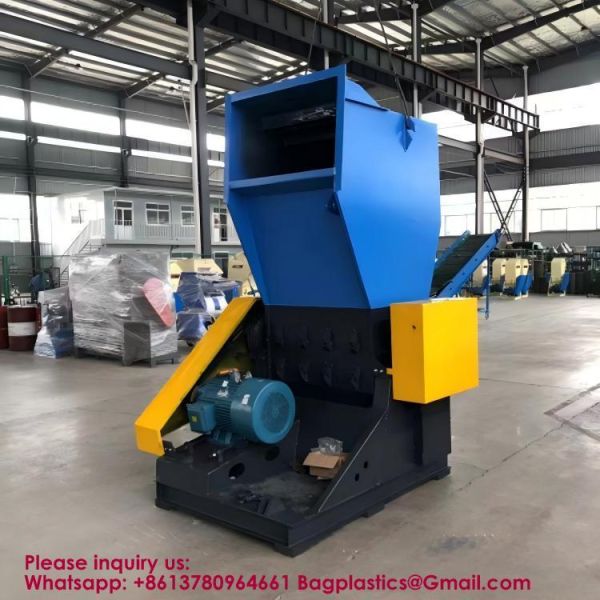 Plastic Recycling Crusher Machine Crushing Machine For Sale Plastic Bottle Crushing Machine Plastic Crusher Double Shaft Shredder Woven Bags Shredder/Film Shredder