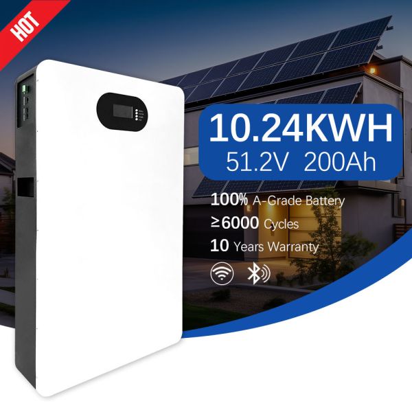 48V Powerwall 10kWh Best Home Solar Lithium Battery for Sale Battery for Solar Systems All in One Inverter and Lithium Battery