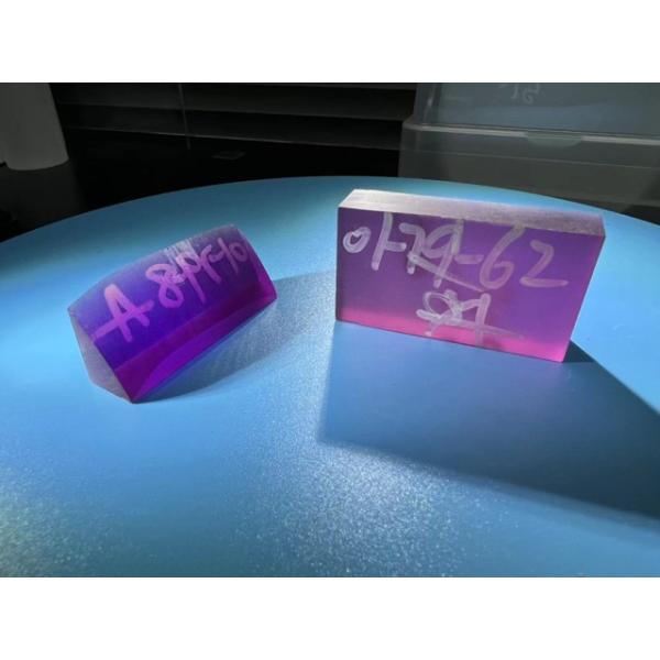 99,999% кровь рубиновая штанга голубя сапфира титана цвета пурпура