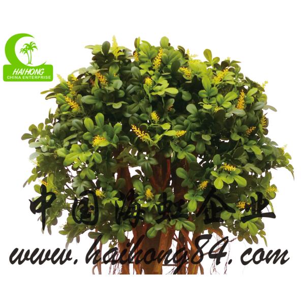 lifelike 90cm искусственная фигурная стрижка кустов Boxwood на открытом воздухе с Multi хоботом природы
