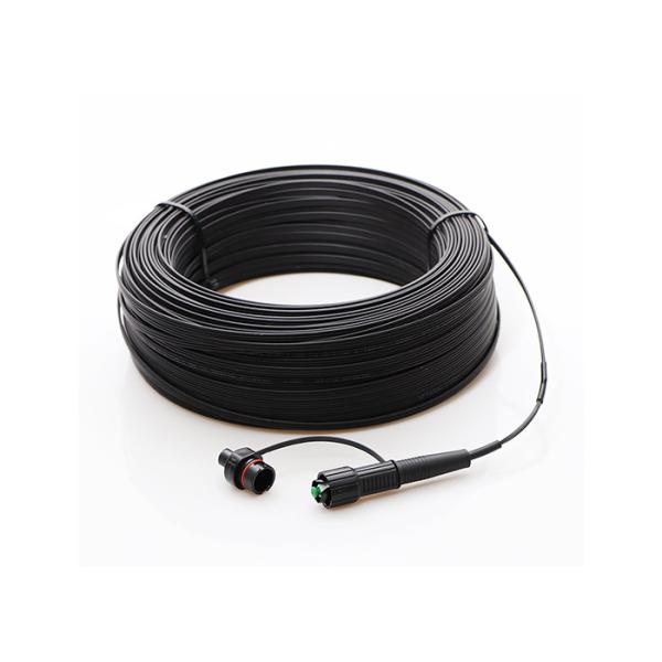 Мини кабель падения SC APC FTTH с водоустойчивым соединителем
