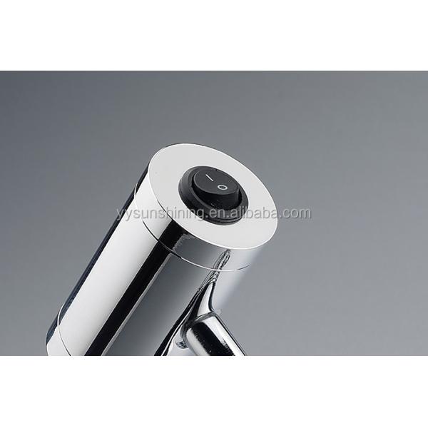 30000 Hours Working Time Chrome Plating Table Desk Lamp for Bedroom Office Living Room