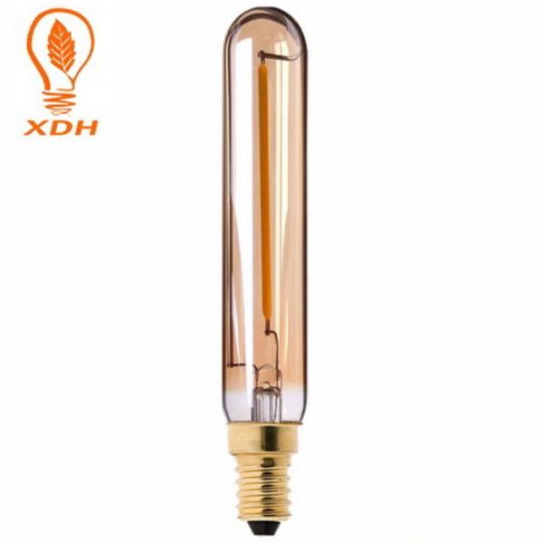 Ampolas tubulares do vintage decorativo retro dos bulbos T20 1W 2W do filamento do diodo emissor de luz de Edison 20*120mm