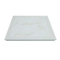 Clip de aluminio cuadrado en el techo azulejos de techo blanco 2x2 diseño ODM