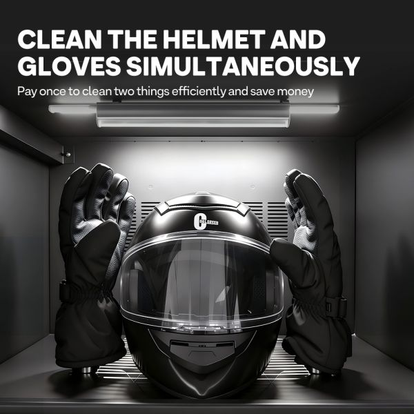 Haloo Self Service Helmet Cleaning Vending Machine | 360 ° Deep Cleaning and Disinfection