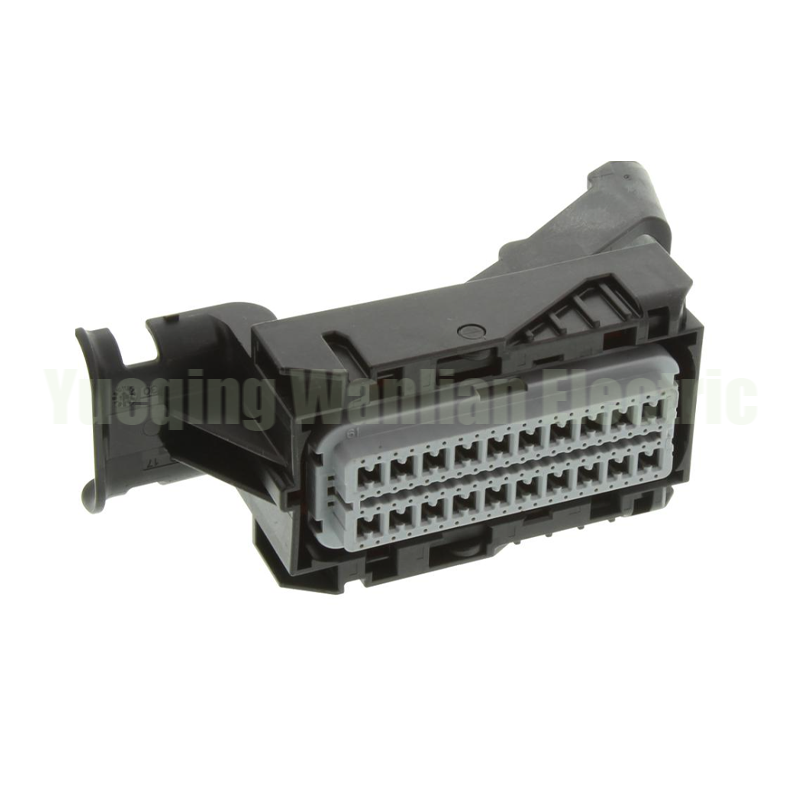 34566-0803 80 Pin Автомобильный ECU Коннектор Кнопка Черный цвет