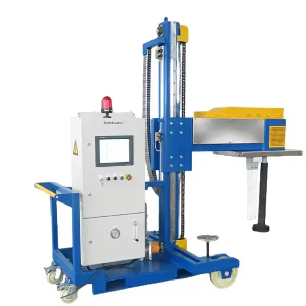 500-1000 Kg/h Rotary Degassing Unit with Adjustable Time 1500℃