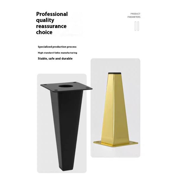 Furniture Legs Gold Modern Nightstand TV Stand Feet Steel Metal Furniture Bed Cabinet Sofa Legs
