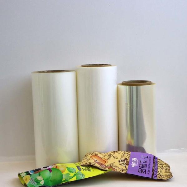 Transparent Bi Oriented Polypropylene Film Gloss BOPP Film For Tape Production