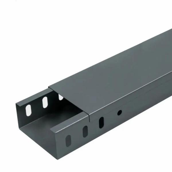 Electrostatic Spray Coating Finished Fireproofing Cable Channel for Wall-mounted Installation
