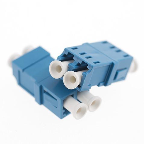 FTTH SC Male LC Female Duplex Fiber Optical Adapter With Flange Hybrid Adapter 10