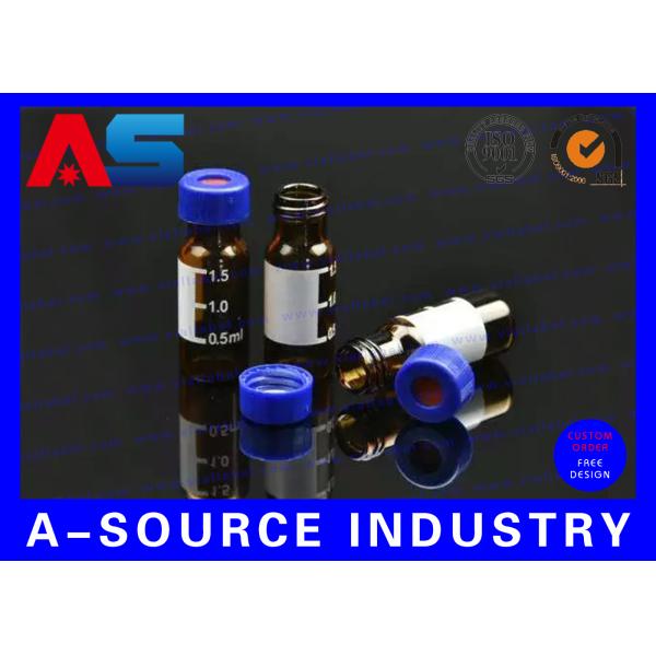 Os tubos de ensaio de vidro pequenos do tubo do ML da farmácia bayonet os tubos de ensaio de vidro ambarinos 16 * 31mm da boca