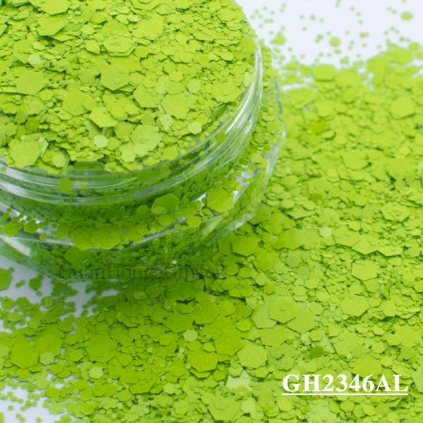 Matte Solvent Resistant Glitter Epoxy Chunky Mix For Nail Arts Decorations