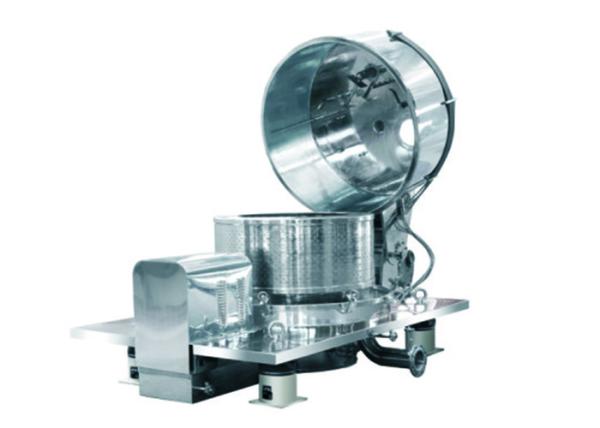 600L Peeler vertical farmacêutico centrifugam a descarga inferior